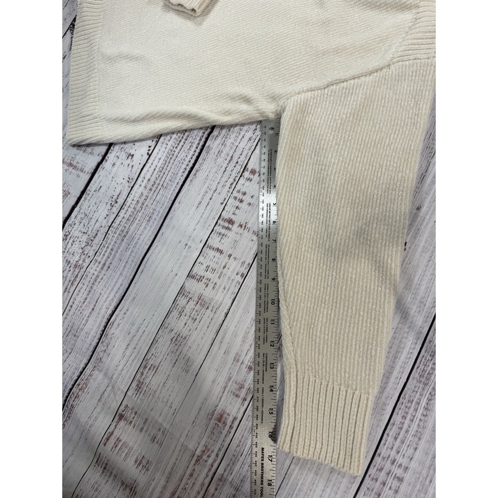 Tommy Bahama Sweater‎ Womens Medium Cream Ivory Pullover Knit - Picture 9 of 12